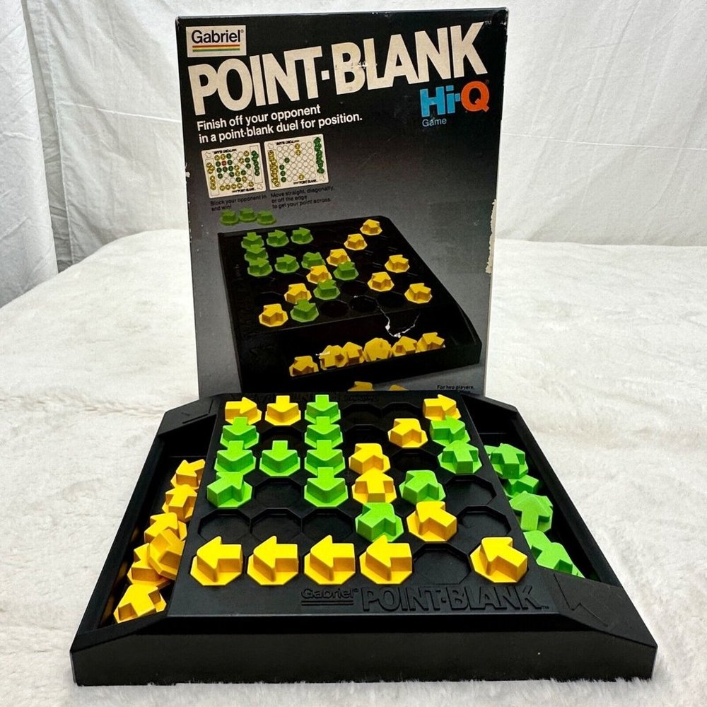Vintage 1979 Point-Blank Hi-Q Game Gabriel 100% Complete